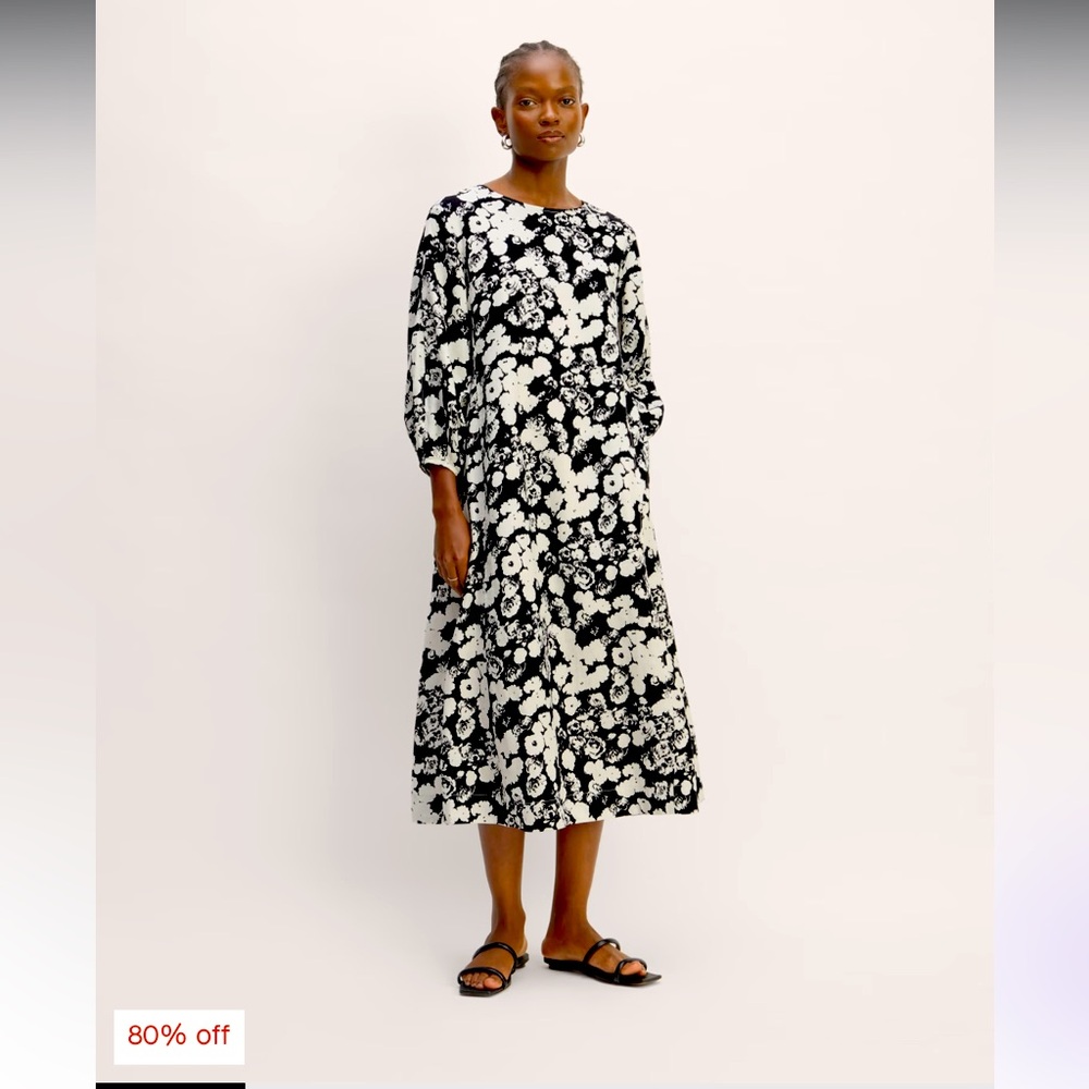 NWT Everlane European linen dress Sz 2